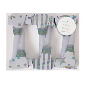 Meri Meri Silver Party Blowers